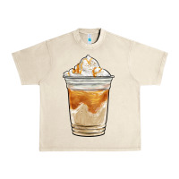 Sandshell iced caramel frappuccino coffee Urban Heavy Tee - BarkalooDesign