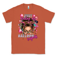 Copper just minding my balloon business messy bun Classic Tee - texasbilliewilder