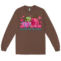 Chestnut in october we wear pink Long Sleeve Tee - Zillion Design Studio