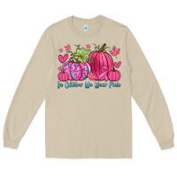 Mushroom in october we wear pink Long Sleeve Tee - Zillion Design Studio
