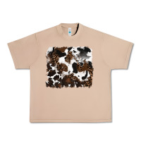 Burro leopard cowhide background Urban Heavy Tee - RanaPortraitStore