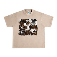 French Oak leopard cowhide background Urban Heavy Tee - RanaPortraitStore