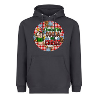 Smoke christmas fueled by cocoa and christ ornament Heavyweight Hoodie - Artiststas