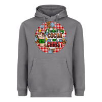 Storm christmas fueled by cocoa and christ ornament Heavyweight Hoodie - Artiststas