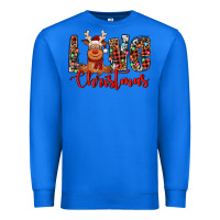 True Royal love christmas reindeer Premium Sweatshirt - Jasminsmagicworld