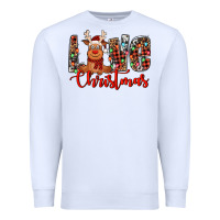 White love christmas reindeer Premium Sweatshirt - Jasminsmagicworld