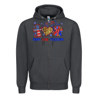 Smoke faith love freedom Zipper Hoodie - Neo Western