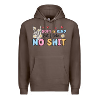 Coffee soft and kind but i take no shit Premium Hoodie - MaliasSmallBusiness