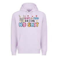 Lilac soft and kind but i take no shit Premium Hoodie - MaliasSmallBusiness