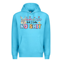 Ocean Blue soft and kind but i take no shit Premium Hoodie - MaliasSmallBusiness