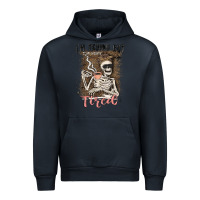 Navy im trying but tired Urban Hoodie - MaliasSmallBusiness