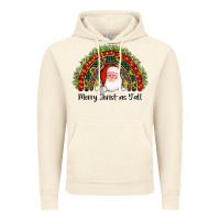 Vintage Artic merry christmas y'all santa rainbow Vintage Hoodie - AdoDesignShop
