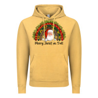 Vintage Mustard merry christmas y'all santa rainbow Vintage Hoodie - AdoDesignShop