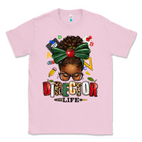 Bubblegum Pink director life afro messy bun Classic Tee - texasbilliewilder