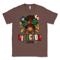 Chestnut director life afro messy bun Classic Tee - texasbilliewilder