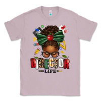 Lilac director life afro messy bun Classic Tee - texasbilliewilder