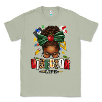 Matcha director life afro messy bun Classic Tee - texasbilliewilder