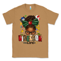 Toasted Coconut director life afro messy bun Classic Tee - texasbilliewilder
