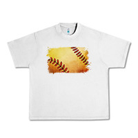 Lunar Rock softball brushstroke Urban Heavy Tee - RanaPortraitStore