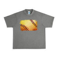 Tornado softball brushstroke Urban Heavy Tee - RanaPortraitStore