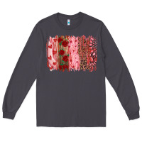 Smoke valentine's day brushstrokes Long Sleeve Tee - RanaPortraitStore