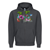 Smoke love summer Zipper Hoodie - SublimationCraftShop