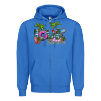 True Royal love summer Zipper Hoodie - SublimationCraftShop