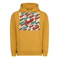 Pigment Peanut Butter senior Urban Hoodie - NancyCooperArtShop