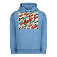 Pigment Pebble Blue senior Urban Hoodie - NancyCooperArtShop