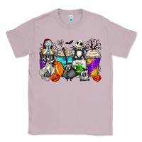 Lilac halloween cartoon characters coffee cups Classic Tee - Zillion Design Studio