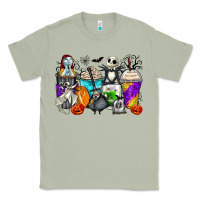 Matcha halloween cartoon characters coffee cups Classic Tee - Zillion Design Studio
