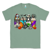 Sage halloween cartoon characters coffee cups Classic Tee - Zillion Design Studio