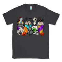 Smoke halloween cartoon characters coffee cups Classic Tee - Zillion Design Studio
