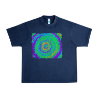 Navy tie dye backround Urban Heavy Tee - RanaPortraitStore