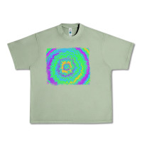 Oil Green tie dye backround Urban Heavy Tee - RanaPortraitStore