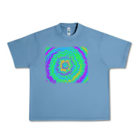 Pebble Blue tie dye backround Urban Heavy Tee - RanaPortraitStore