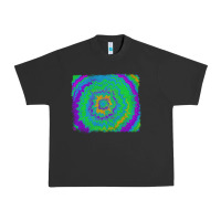 Pigment Black tie dye backround Urban Heavy Tee - RanaPortraitStore