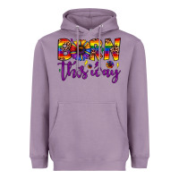 Lavender born this way Heavyweight Hoodie - JahusDesignShop