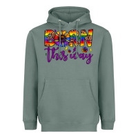 Sage born this way Heavyweight Hoodie - JahusDesignShop