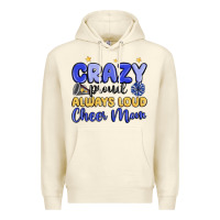 Sandshell crazy proud always loud cheer mom Premium Hoodie - MaliasSmallBusiness