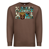 Chestnut blessed mama Premium Sweatshirt - JahusDesignShop