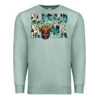 Seafoam blessed mama Premium Sweatshirt - JahusDesignShop