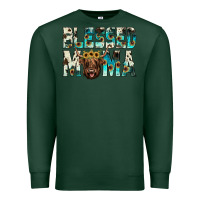 Sports Green blessed mama Premium Sweatshirt - JahusDesignShop