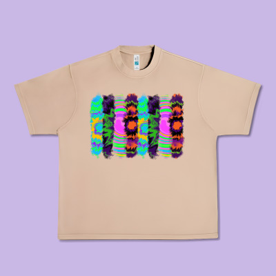 Urban Heavy Tee tie dye brushstrokes