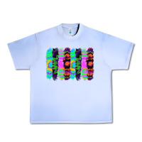 Grape Ice tie dye brushstrokes Urban Heavy Tee - RanaPortraitStore