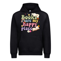 Books Are My Happy Place Urban Hoodie | Teevron