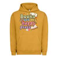 Pigment Peanut Butter books are my happy place Urban Hoodie - MaliasSmallBusiness