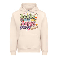 Sandshell books are my happy place Urban Hoodie - MaliasSmallBusiness