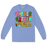 Colony Blue kindergarten energy Long Sleeve Tee - texasbilliewilder