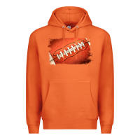Carrot Football Brushstroke Premium Hoodie - RanaPortraitStore